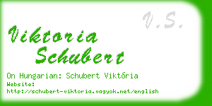 viktoria schubert business card